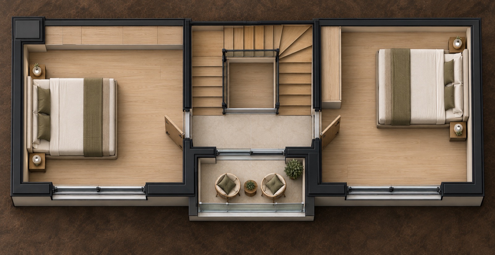 2+1 floor plan